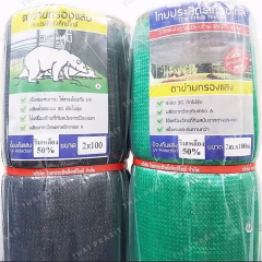 Packaged shade net