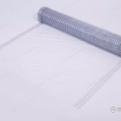 Poultry fencing unrolled