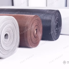 Rolls of HDPE insect screen in several colours