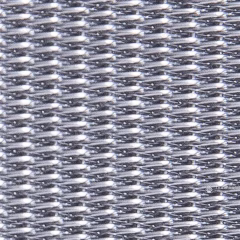 Close-up of the screen belt weave